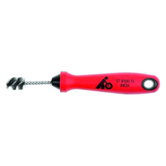 Lessmann Fittingbürste gewellter INOX-Draht (562.515.42)