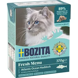 Bozita Häppchen in Gelee Schellfisch 6x370 g