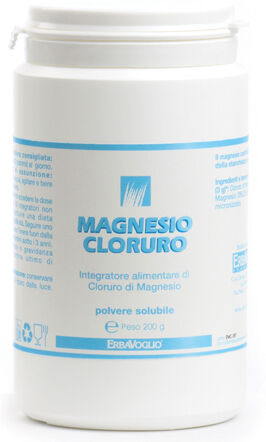 Erbavoglio Magnesio Cloruro Polvere 200 g