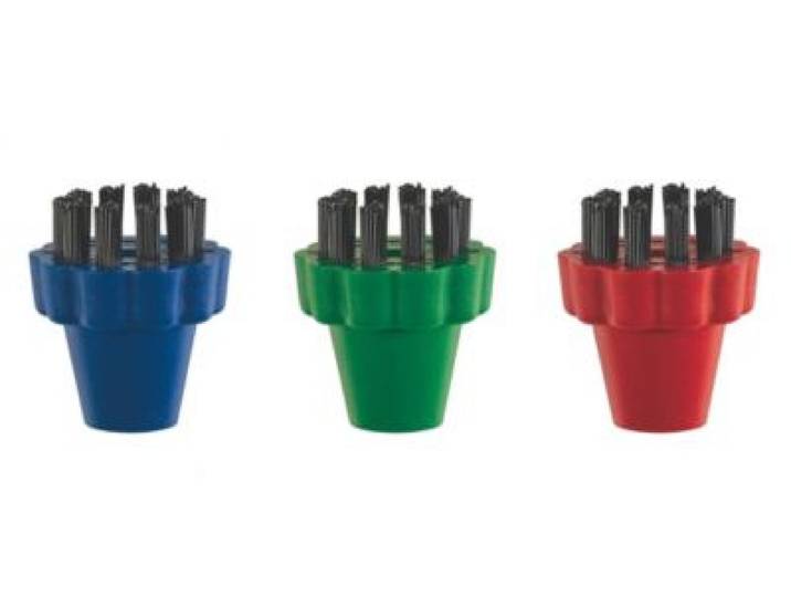 Polti - Brosses Petites Brosses Colorées X3 Nettoyeur Vaporetto
