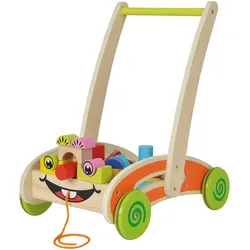 Eichhorn Spiel- und Lauflernwagen, mehrfarbig
