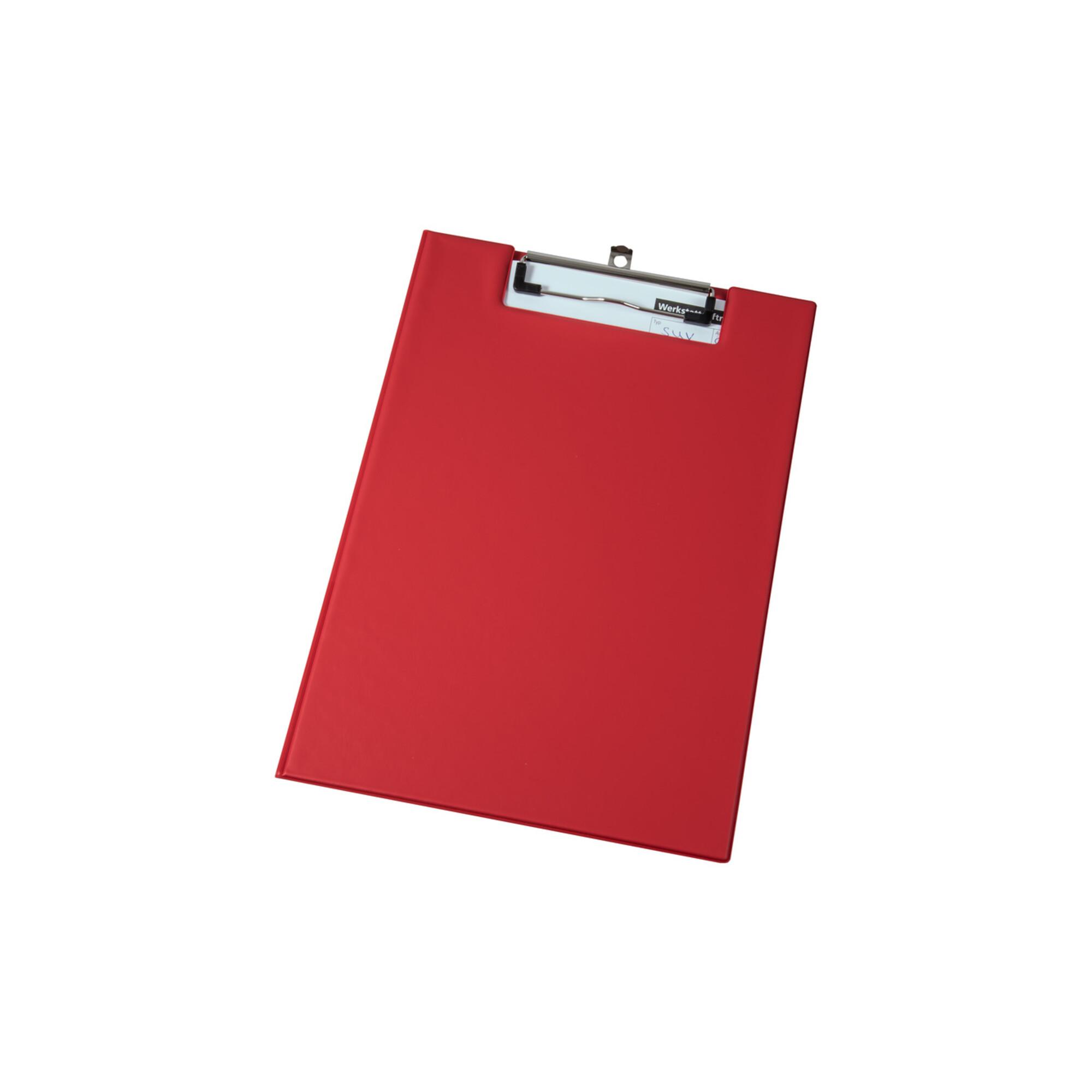 Eichner PVC-Klemm-Mappe A4 rot, unbedruckt (9015-00471)
