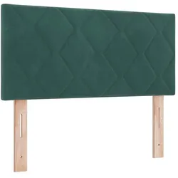vidaXL, Boxspringbett, Pasonberg (Diamantblock Design) (90 x 190 cm)
