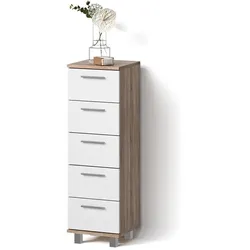 BADSCHRANK Eisak Sonoma 30 x 95 cm