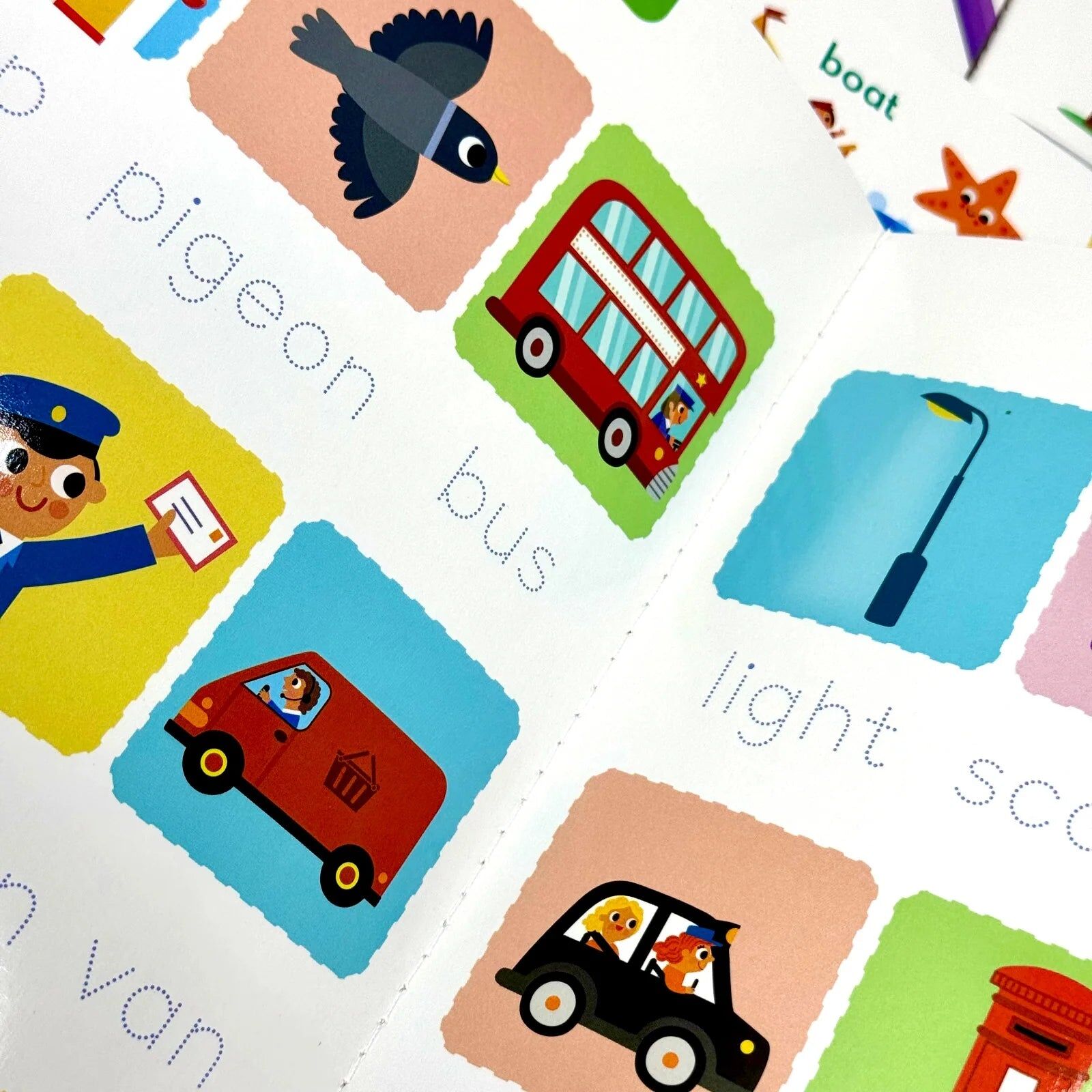 Sandcastle Books Wipe Clean Words Activity Pack Collection 4 Books Set (with pen)