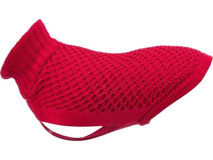 Tierpullover TRIXIE Trixie Pullover Norwood S, 36 cm, Rot , rot, Rückenlängecm: 36cm, Tierbekleidung, Tierpullover