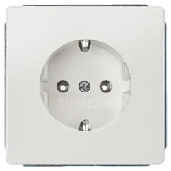 Siemens Schuko-Steckdose (titanweiß)