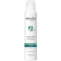 Allpresan Diabetic Schaum-Creme INTENSIV REPAIR ohne Urea 200ml