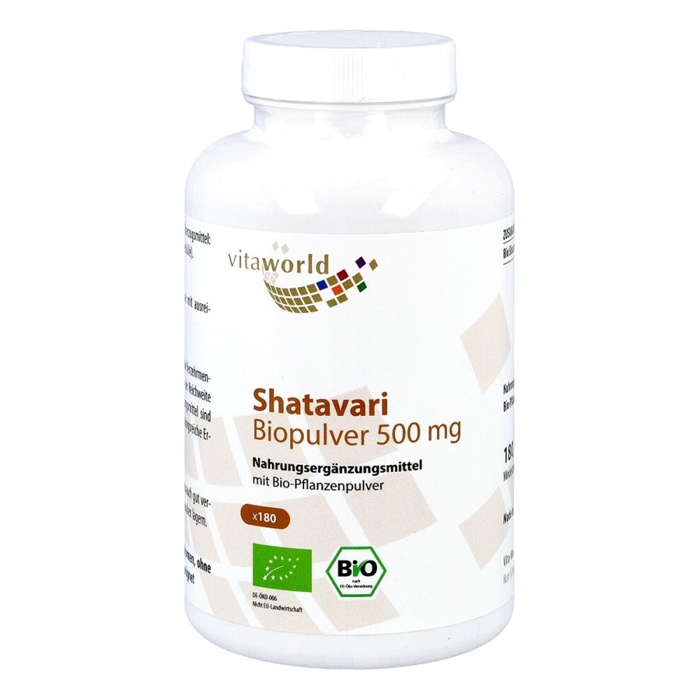 Vita World GmbH Shatavari 500 Mg Bio Kapseln 17456922