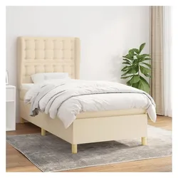vidaXL, Boxspringbett, Brynlee Buttons (80 x 200 cm)