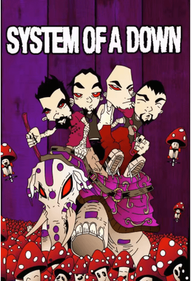 Inspire Picks System Of A Down Album Canvas Poster Metal Band Wall Art Decor 13 50x70cm Unframed