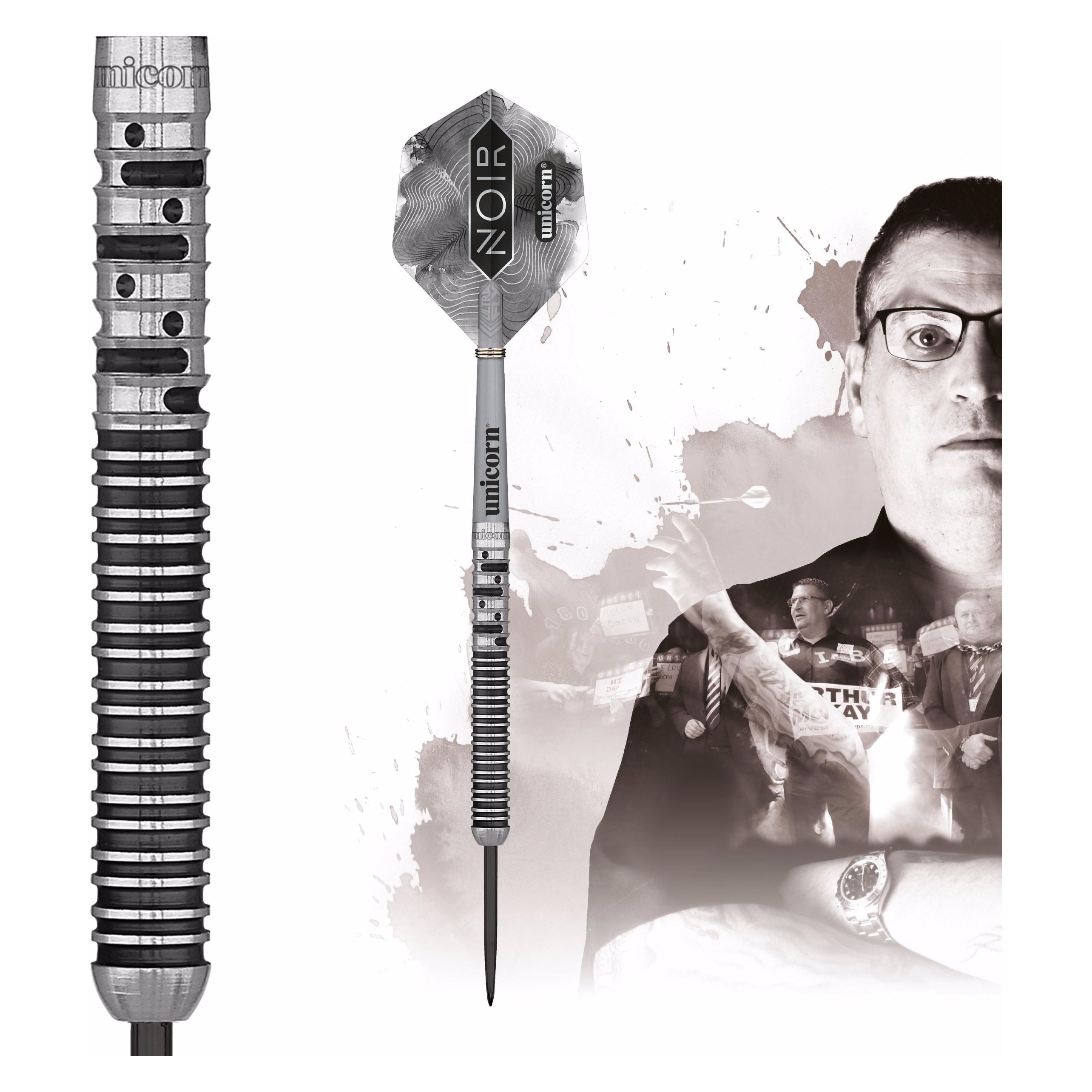 Unicorn Phase 5 World Champion Gary NOIR Anderson Steel Dart Presentation Box (25 g) (B099KB74YT)