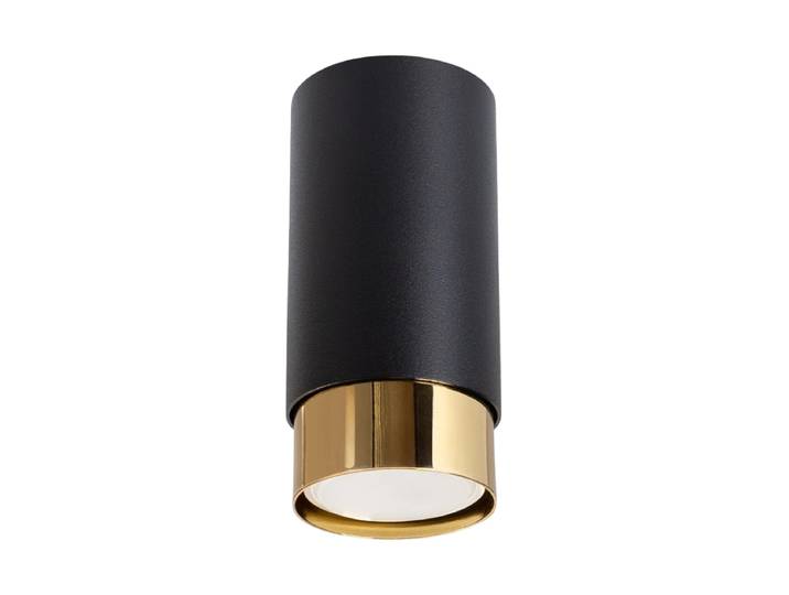 Design Keramik Deckenlampe „Nero II“ Gold Sollux Lighting