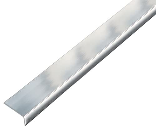 Alberts 488611 Hoekprofiel, Zelfklevend, Aluminium, Zilver, B/D/H: 20 x 1 x 20 mm