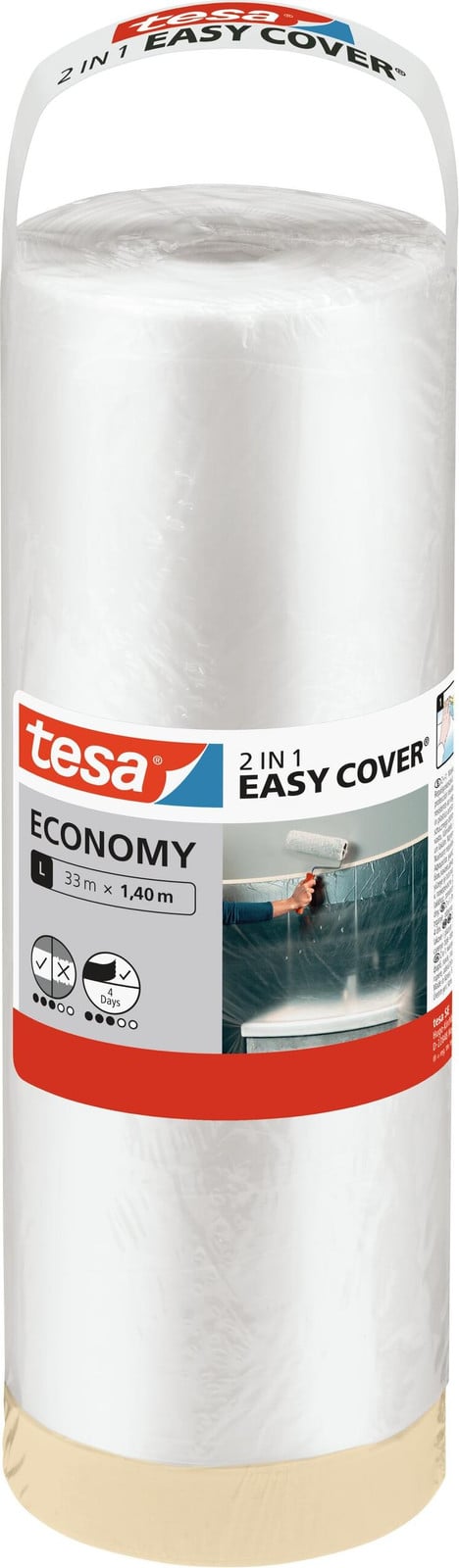 tesa Easy Cover Economy Nachfüllung L 33m x 1.40m