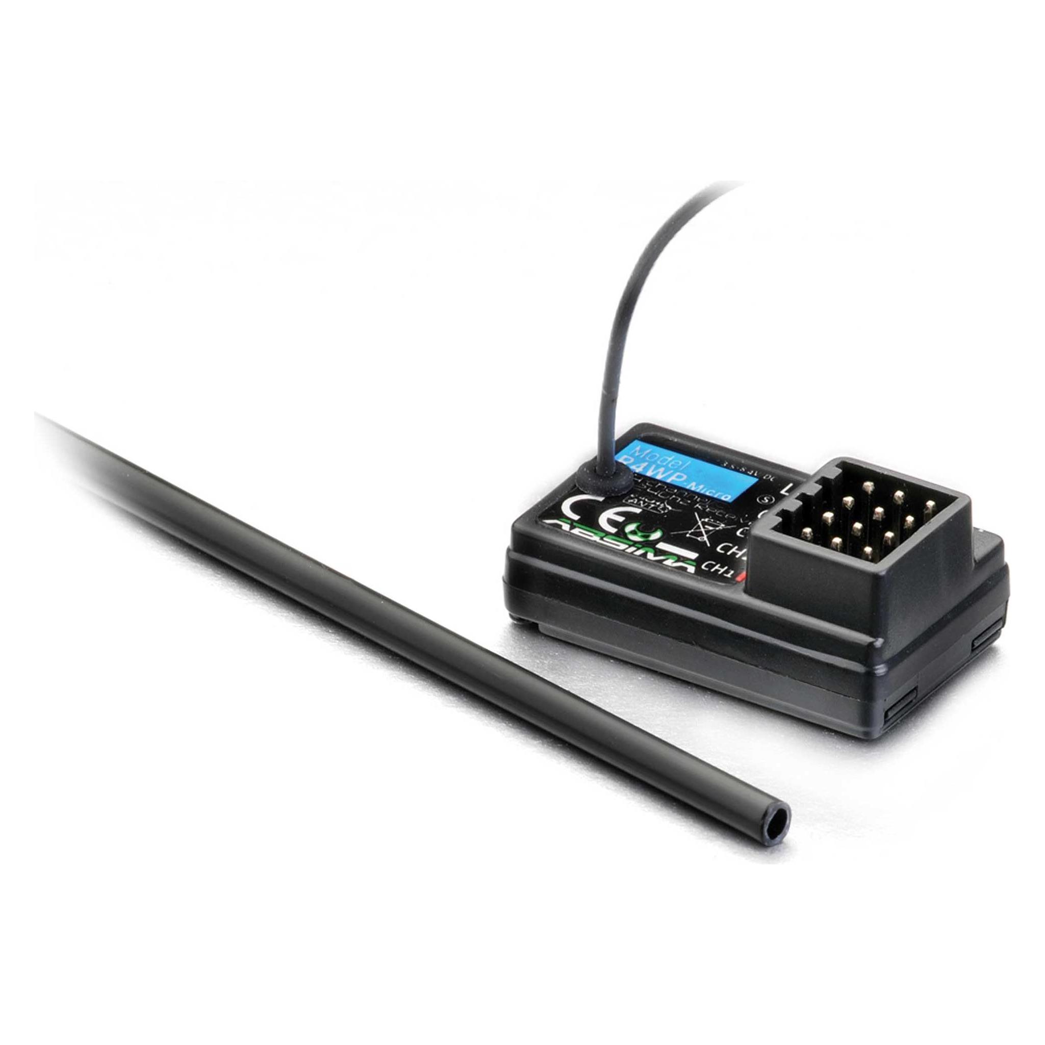 Absima 4-Kanal Empfänger R4WP-V2 Micro 2.4GHz (CR4S-V2) (AB2020019)