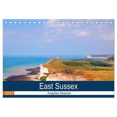 East Sussex (Tischkalender 2027 DIN A5 quer), CALVENDO Monatskalender