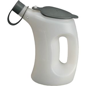 Pressol Messbecher 07520, aus Kunststoff, mit 0,25 Liter Skala, Deckel & starrem Außguss, 0,5 Liter