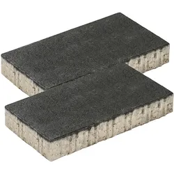Diephaus Pflastersteine LINEO Basalt-Glimmer 60 x 30 x 8 cm