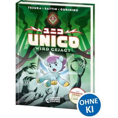 Unico wird gejagt (Band 2), Gebundene Ausgabe von Osamu Tezuka,Samuel Sattin, Loewe, 978-3-7432-2103-1