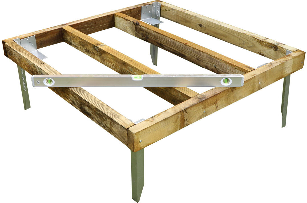 Mercia Garden Products Mercia 4 x 4 Pressure Treated Wooden Shed Base