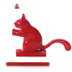 Excelsa Nussknacker Squirrel Aluminium 23xH15,5x6 cm Rot