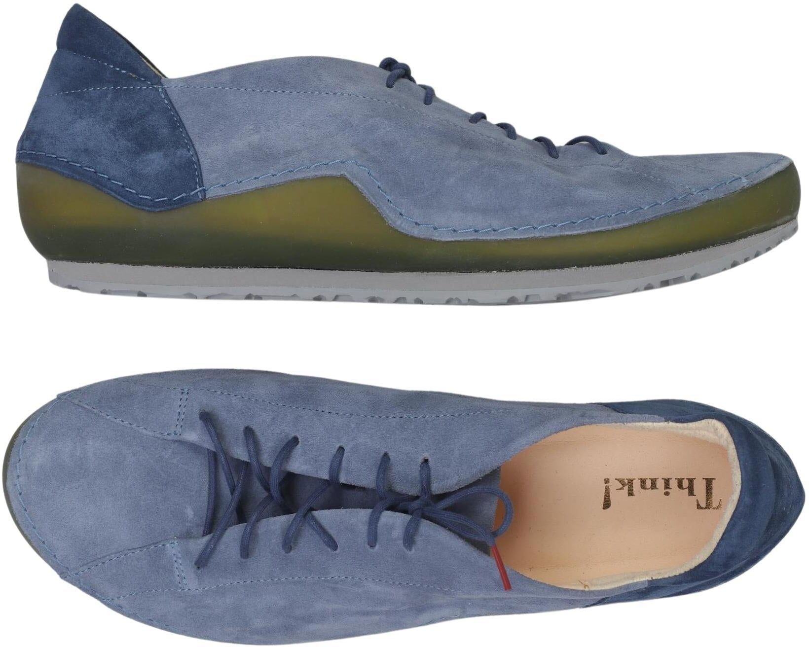 Think! Damen Halbschuh, Blau, Gr. EU 42, Leder - Second Hand