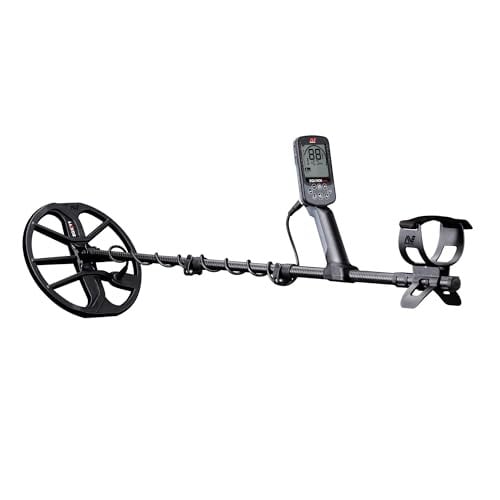 Minelab Equinox 900 Multi-Frequentie Metaaldetector voor Volwassenen met 2 Waterdichte Double-D Coils en Draadloze Hoofdtelefoon