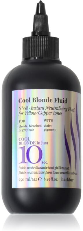 FarmaVita Backbar fluide teinté pour nuances de blond froides 250 ml