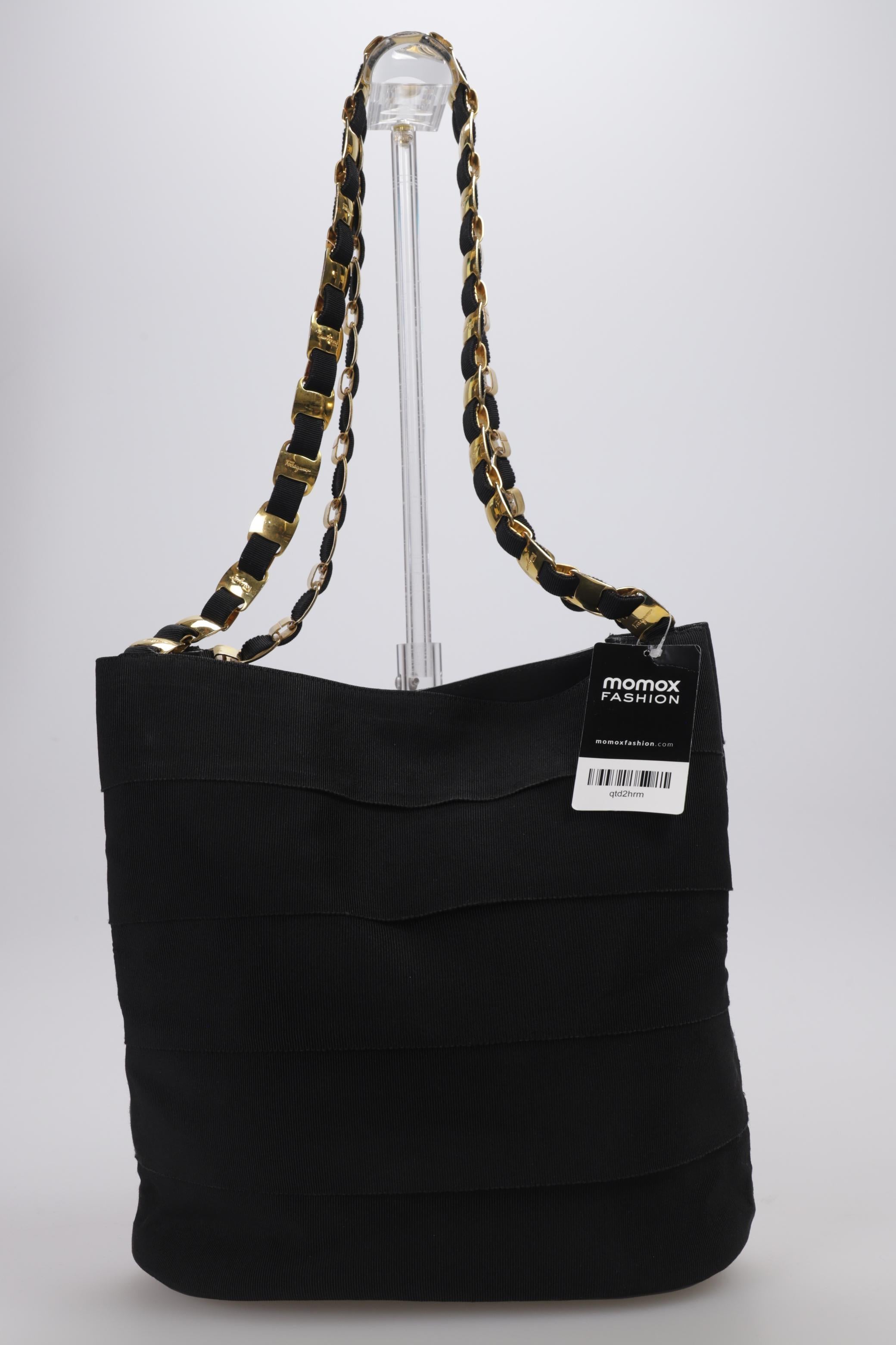 Salvatore Ferragamo Damen Handtasche gross, Schwarz, kein / Etikett - Second Hand