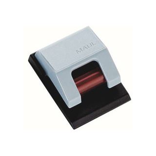 MAUL 10 S Rollenclips grau selbstklebend, Wandmontage