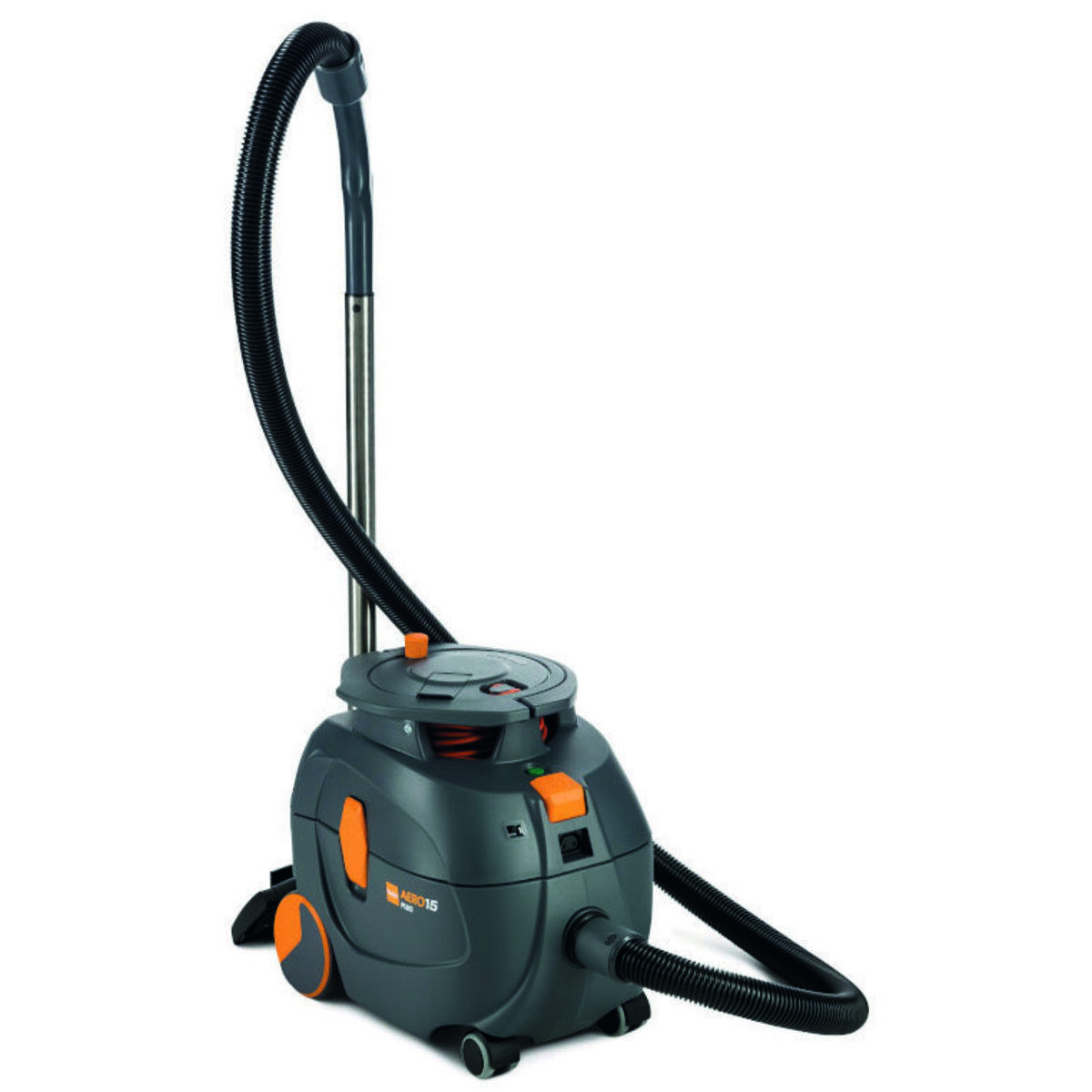 Taski AERO 15, Trommel-Vakuum, Trocken, Schwarz, Orange