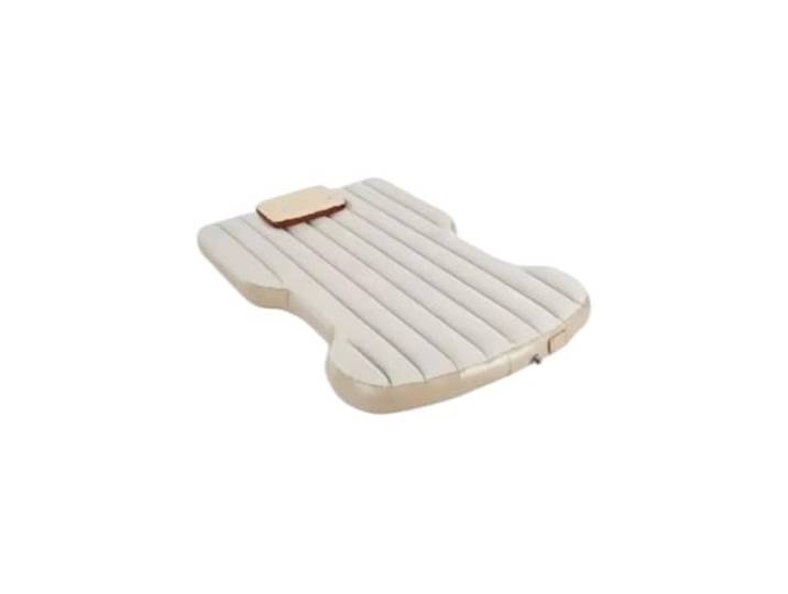 HDRTCBU Für Model Y 2021-2026 Auto aufblasbare Matratze Beflockung Kofferraum Bett Luftpumpe faltbar Reise Camping Rest Pad(B)