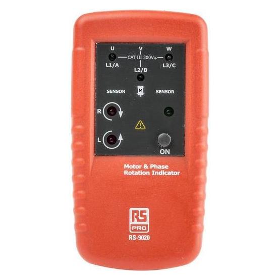RS PRO Motor & Phase Rotation Indicator (1231932)