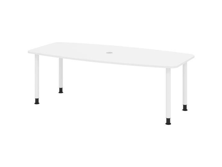 Besprechungstisch Office Weiss 220 x 103 cm - Besprechungstisch