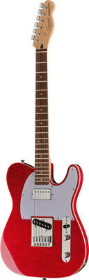 Squier Affinity Tele SH FMT CRT Crimson Red Transparent