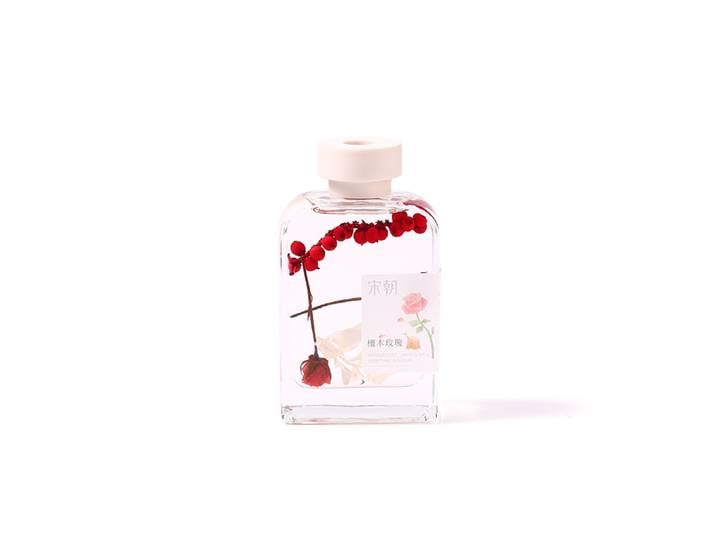SONGCHAO Everything in Nature Diffuseur: Rose au Bois de Santal 200ml (Citron/Bois de santal/Ambre)