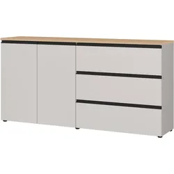 Tchibo - Sideboard »Cormano» - 180x41x91cm - schwarz -