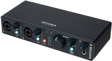 Arturia MiniFuse 2 Black Schwarz