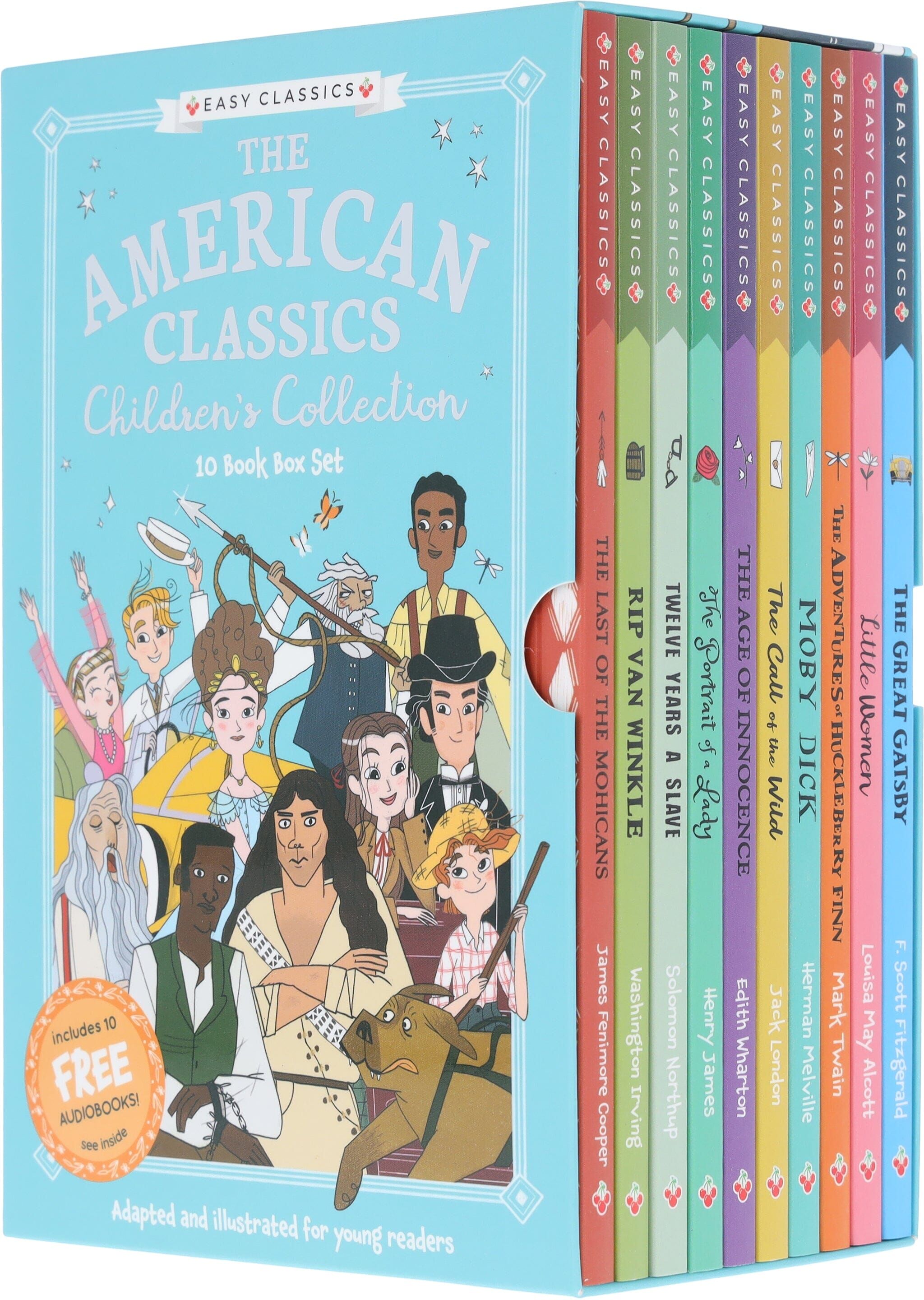 The American Classics Children's Collection 10 Books Set By Gemma Barder, Lynne Wilson-Bailey - Ages 7-11 - Paperback Sweet Cherry Publishing