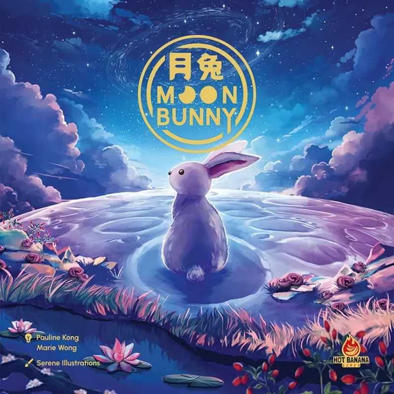Moon Bunny, Strategic Board Game by Hot Banana Games, Explore Lunar Landscape, Gather Herbs, Craft Elixirs