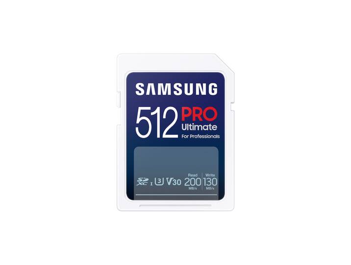 Samsung PRO Ultimate SD Card 512GB SD-Kaart Wit