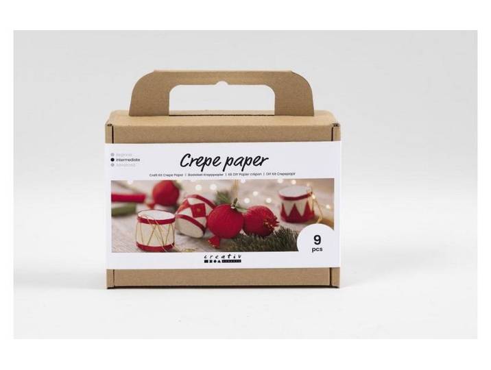 Kreativset CREATIV COMPANY Weihnacht , rot (rot, weiß), Kreativsets, Kreativset