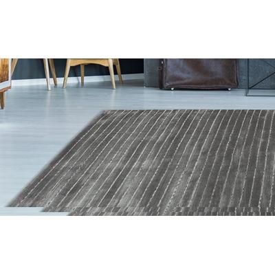 Teppich KAYOOM "Prime 110", grau (silber, multi), B:120cm H:15mm L:170cm, Viskose, Teppiche, Teppich, Handgefertigtes Unikat, sehr weiche Haptik, pflegeleicht