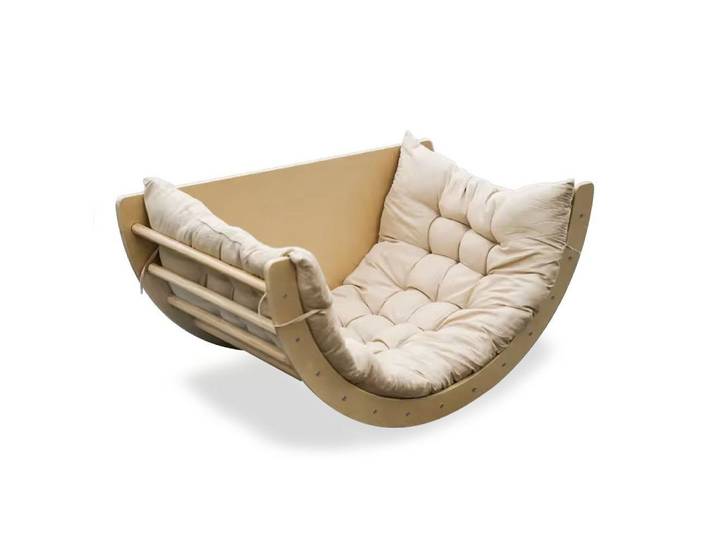 Divit Kinderregal Schaukel Kletterbogen SK1 Schaukelbogen mit Kissen