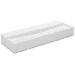 Cosmic Compact Doppel-Waschbecken B: 120 T: 50 cm, Ohne Hahnloch, 739122200 739122200