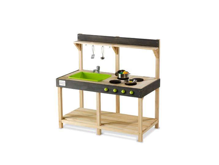 Exit Holz Kinderküche Yummy 100 Natur 50x98 cm