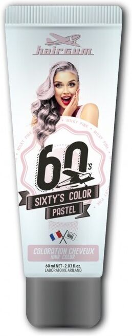 Hairgum Sixty'S Color 60ml Milky Pink