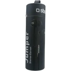SBS Stereo Earset Jumper Black 47347
