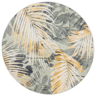 SAFAVIEH Barbados Serafine Tropical Waterproof Patio Backyard Rug